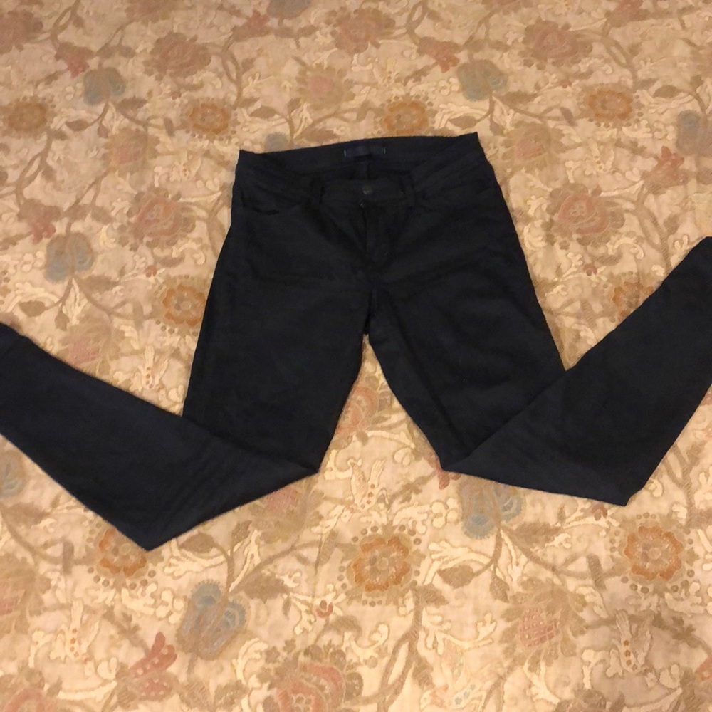 J BRAND Black Skinny Mid-Rise Jeans Sz 27